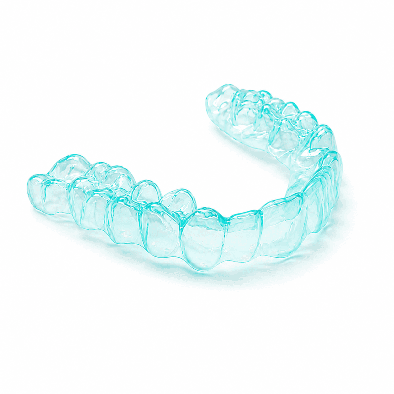 Turquoise retentiebeugel