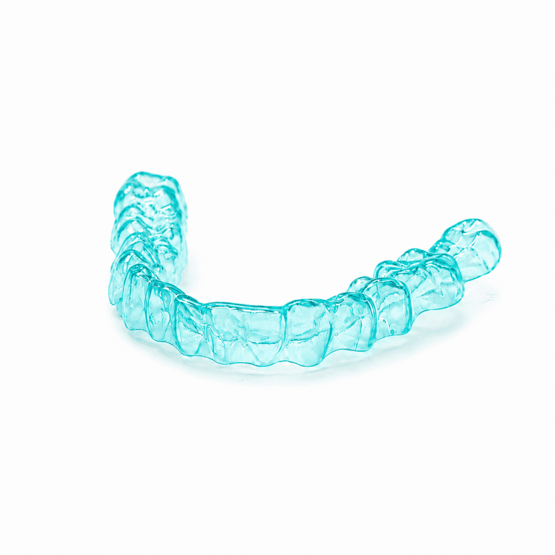 Turquoise retentiebeugel