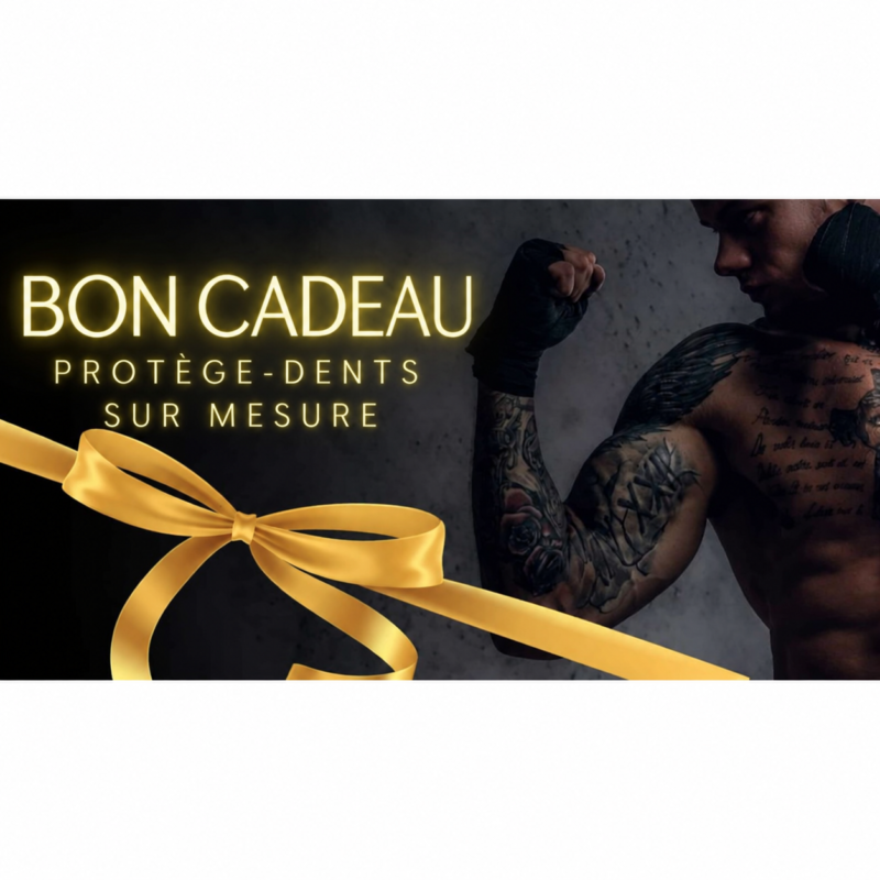 Bon cadeau pour un protège-dents sur mesure
